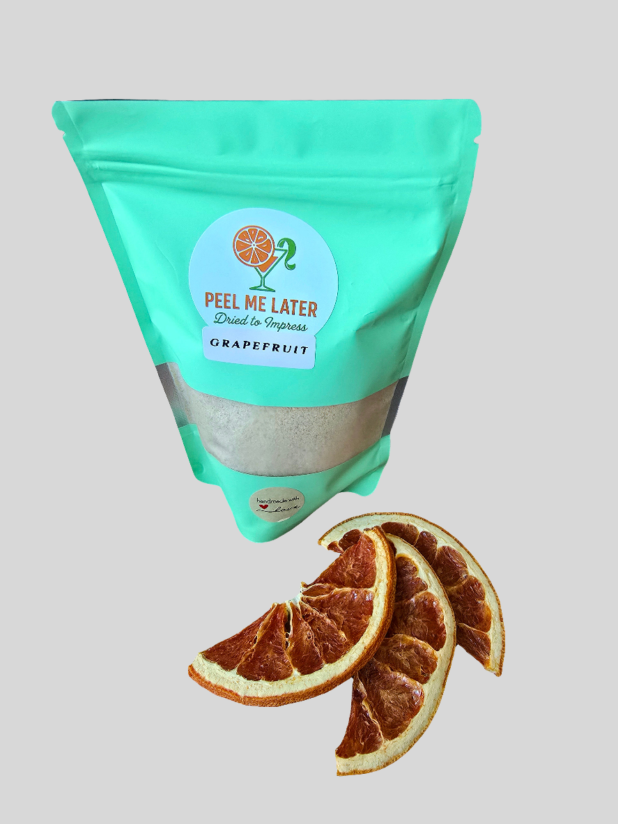 Dried grapefruit half wheels 🍈 XXL 565g