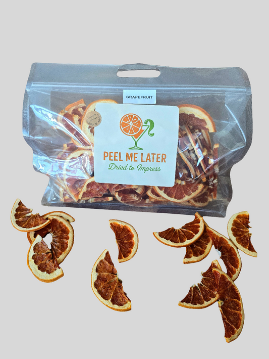 Dried grapefruit half wheels 🍈 XXL 565g